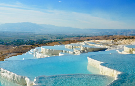 Pamukkale Thermal Pools Pemandian Mineral Di Turki